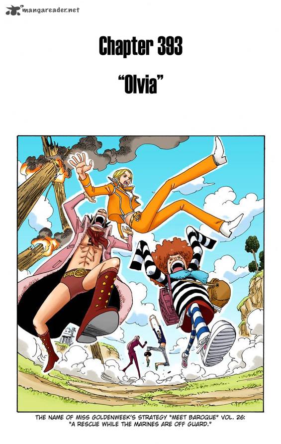 One Piece Colored Chapter 393 Page 2