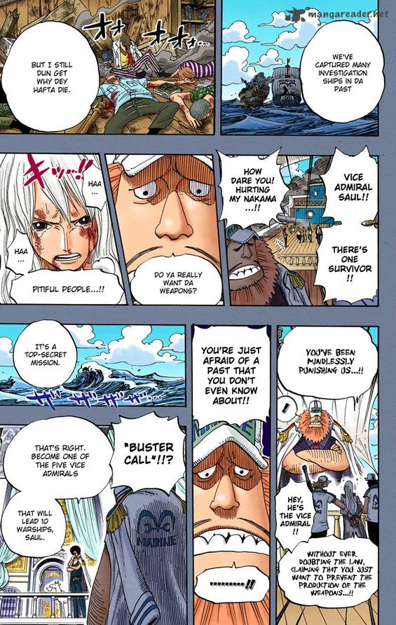 One Piece Colored Chapter 396 Page 14