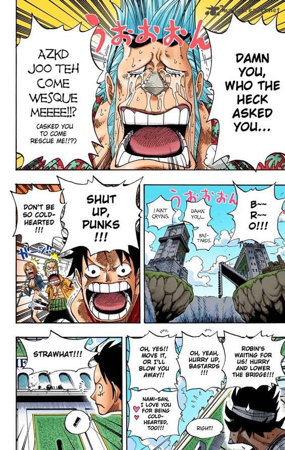 One Piece Colored Chapter 399 Page 14