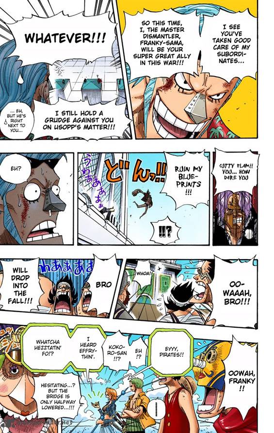 One Piece Colored Chapter 399 Page 15