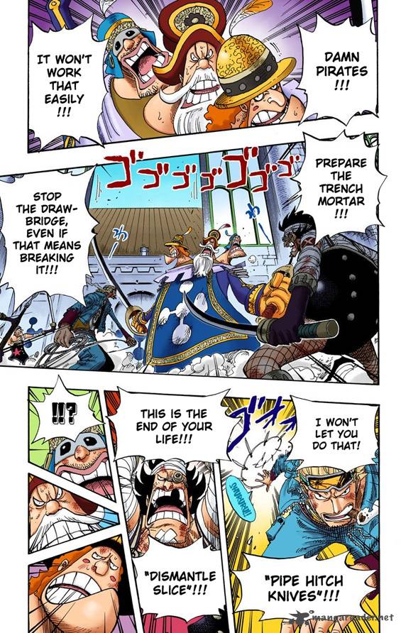 One Piece Colored Chapter 399 Page 5