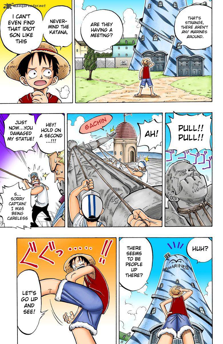 One Piece Colored Chapter 4 Page 14