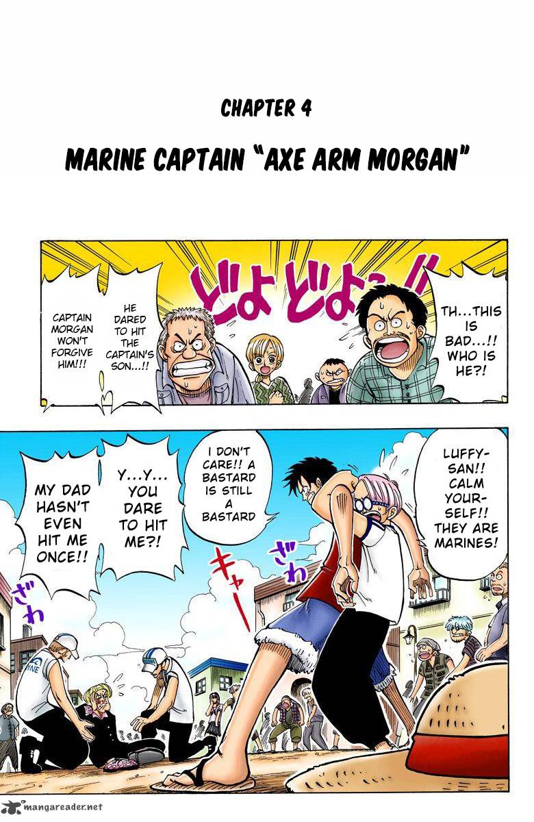 One Piece Colored Chapter 4 Page 2
