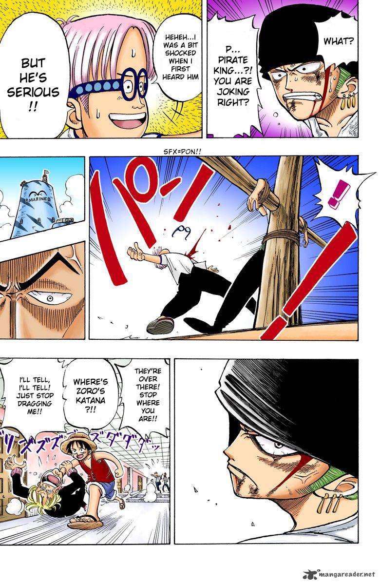 One Piece Colored Chapter 4 Page 20