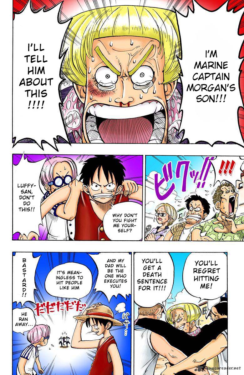 One Piece Colored Chapter 4 Page 3