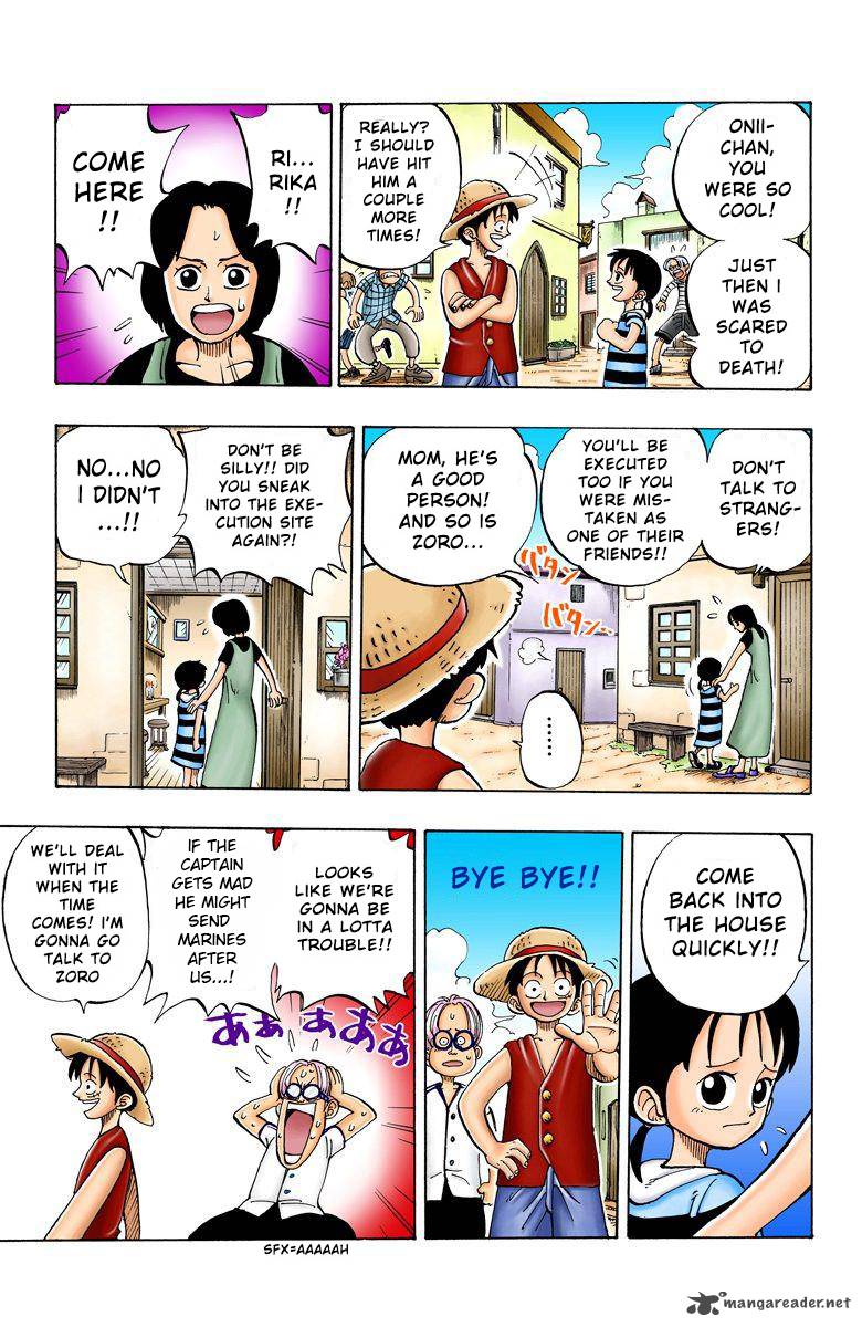 One Piece Colored Chapter 4 Page 4