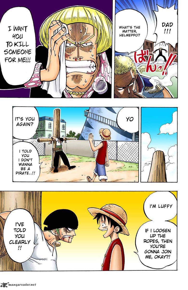 One Piece Colored Chapter 4 Page 6