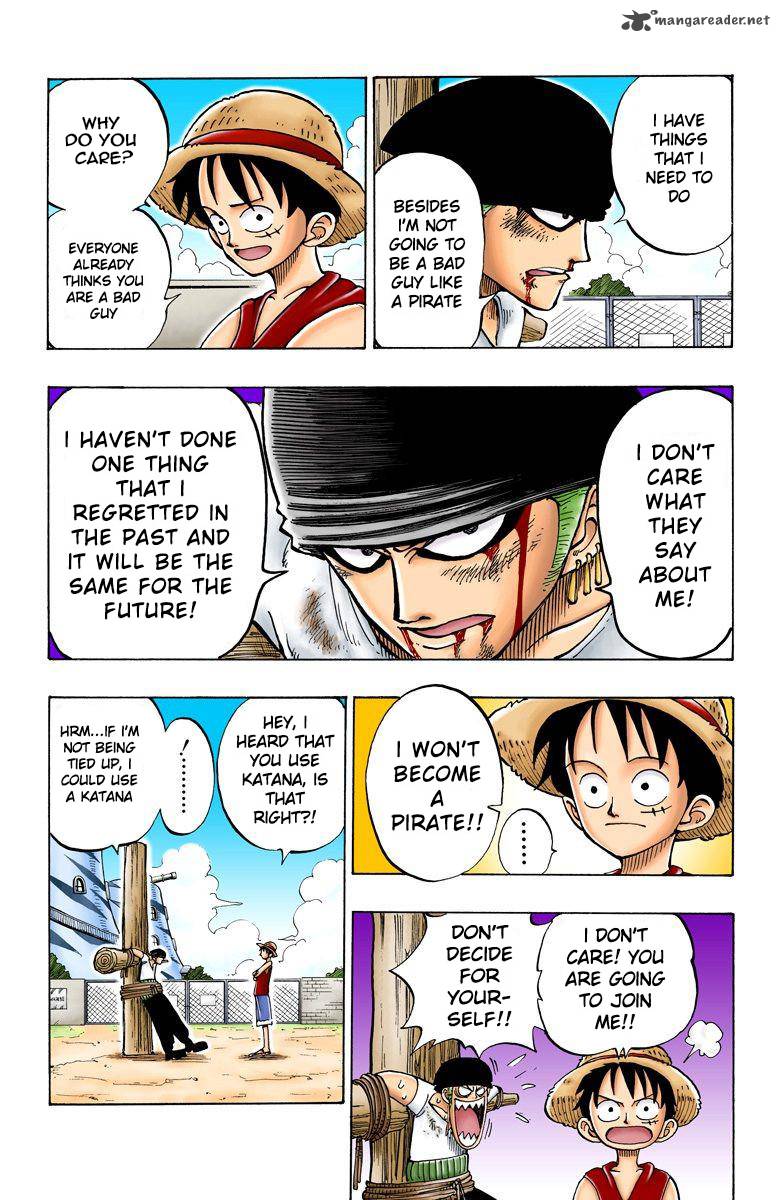 One Piece Colored Chapter 4 Page 7