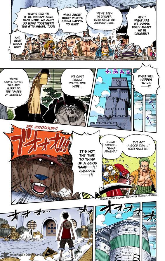 One Piece Colored Chapter 410 Page 7