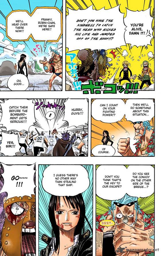 One Piece Colored Chapter 420 Page 13