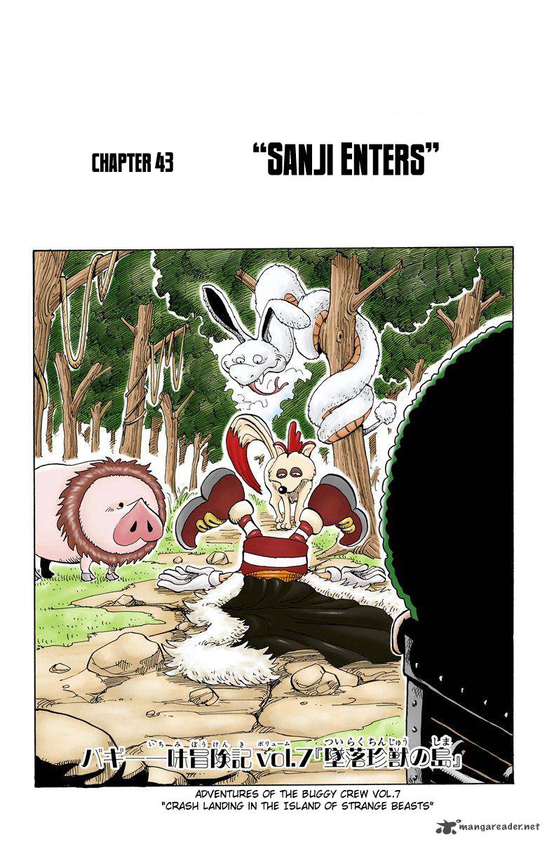 One Piece Colored Chapter 43 Page 2