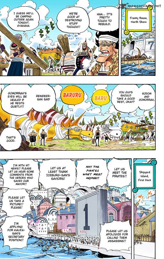 One Piece Colored Chapter 431 Page 7