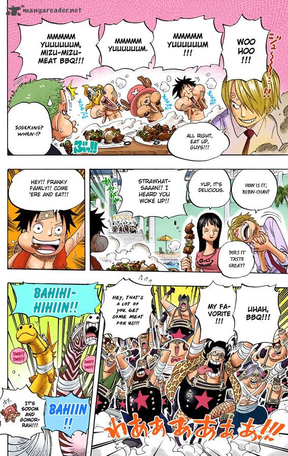 One Piece Colored Chapter 433 Page 14