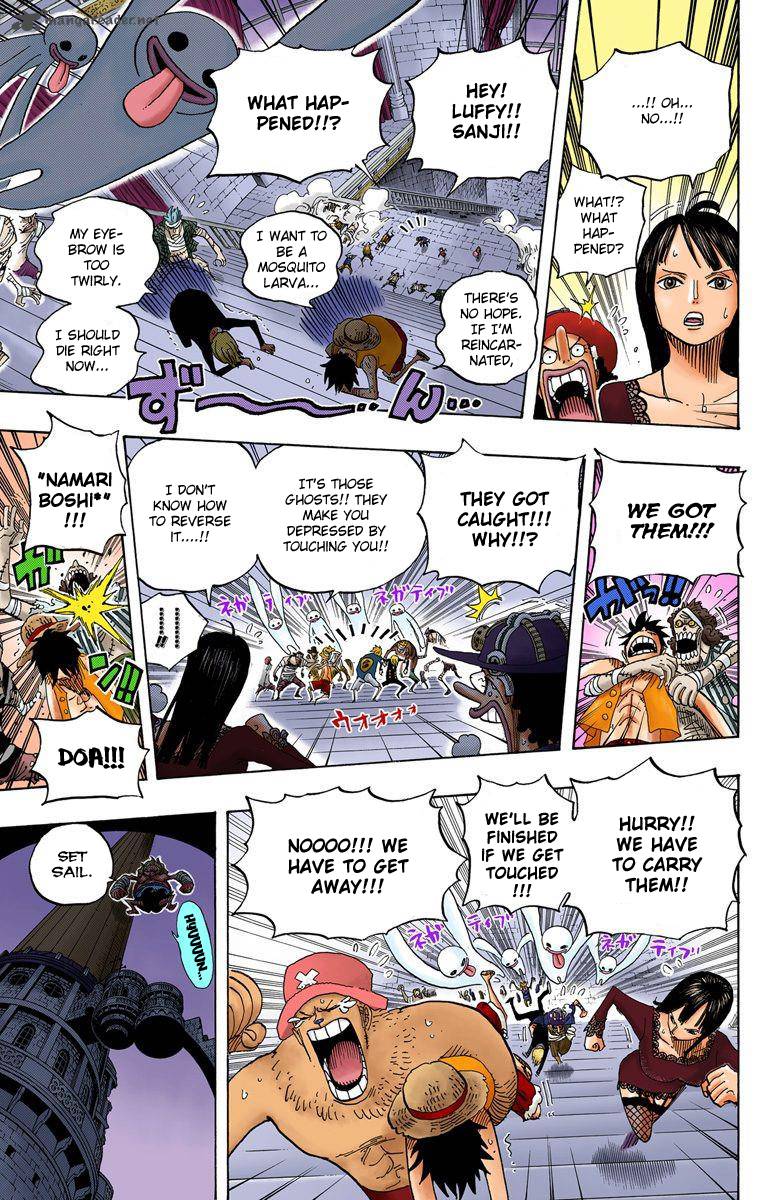 One Piece Colored Chapter 460 Page 17