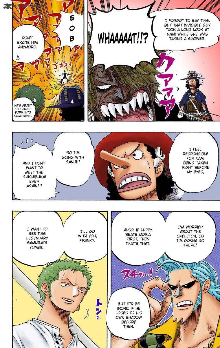 One Piece Colored Chapter 460 Page 6