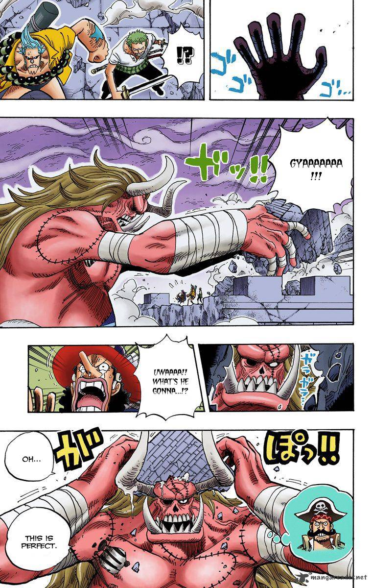 One Piece Colored Chapter 461 Page 10