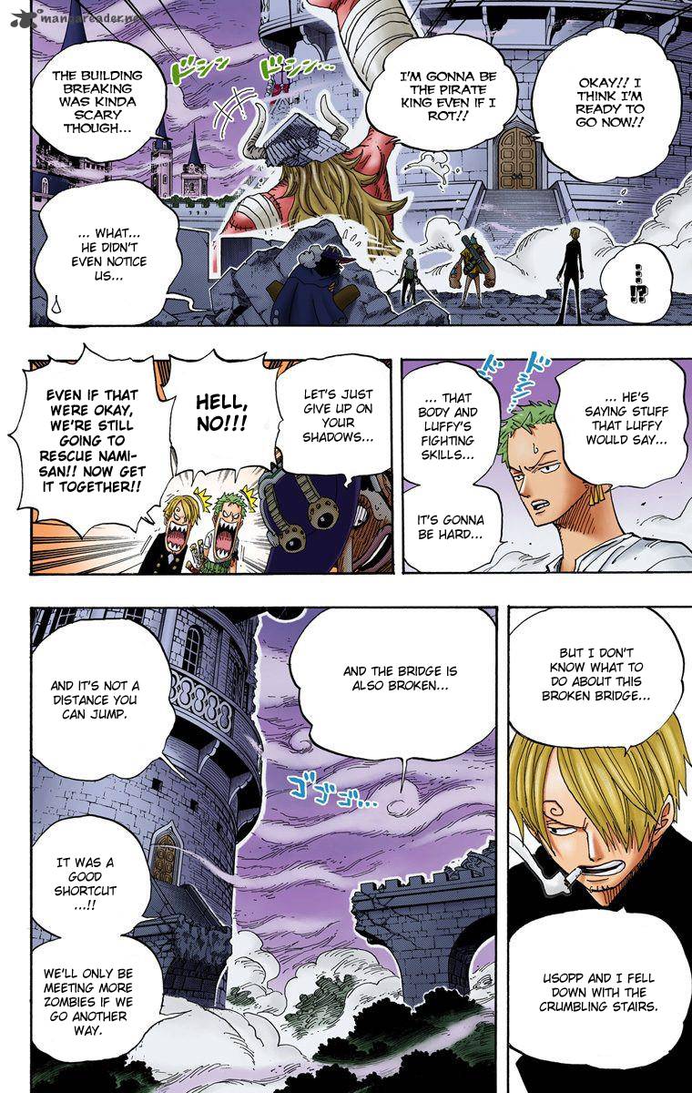 One Piece Colored Chapter 461 Page 11