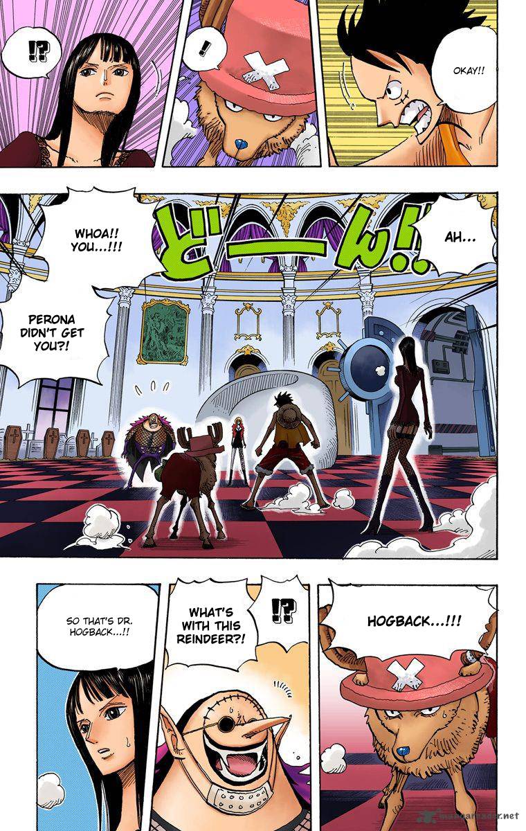One Piece Colored Chapter 461 Page 4