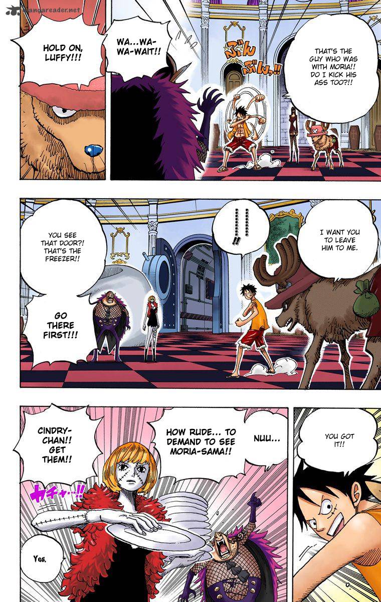 One Piece Colored Chapter 461 Page 5