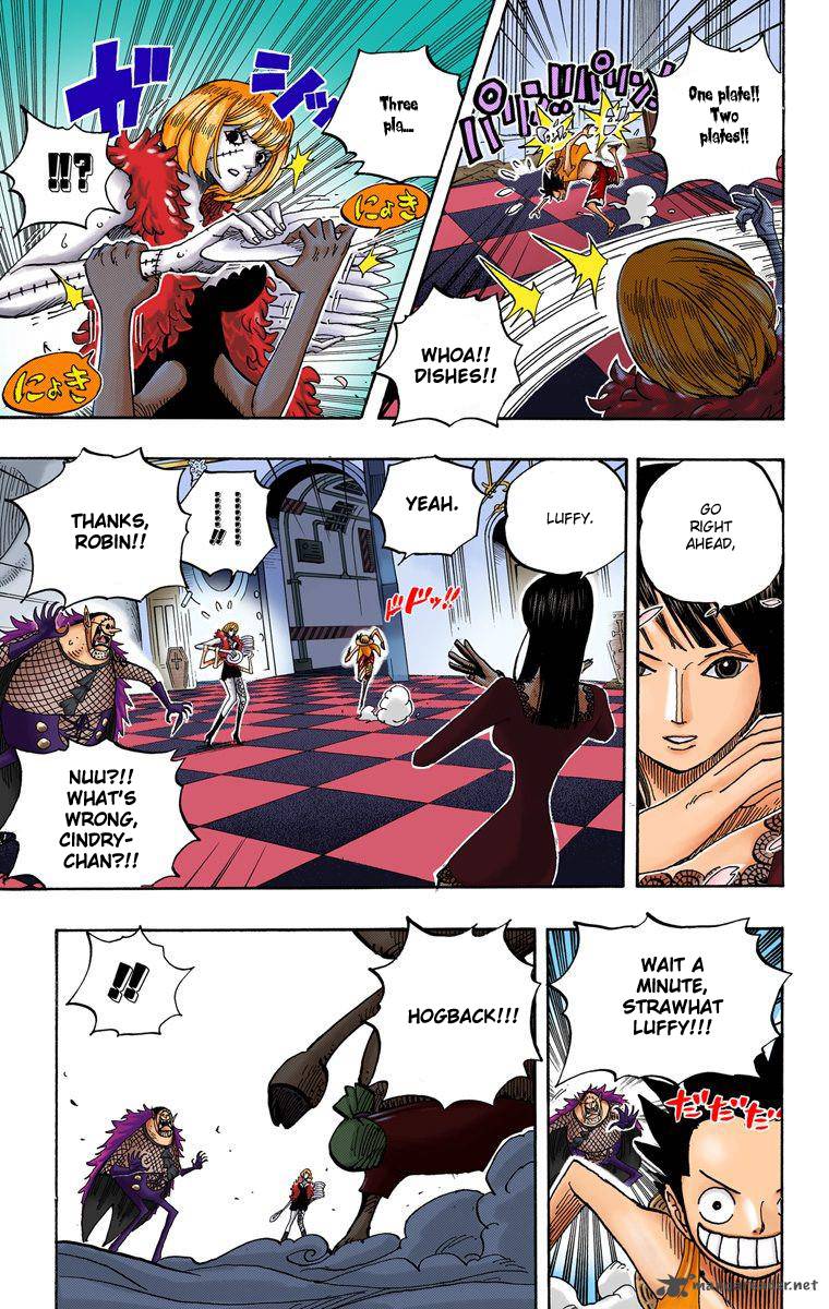 One Piece Colored Chapter 461 Page 6
