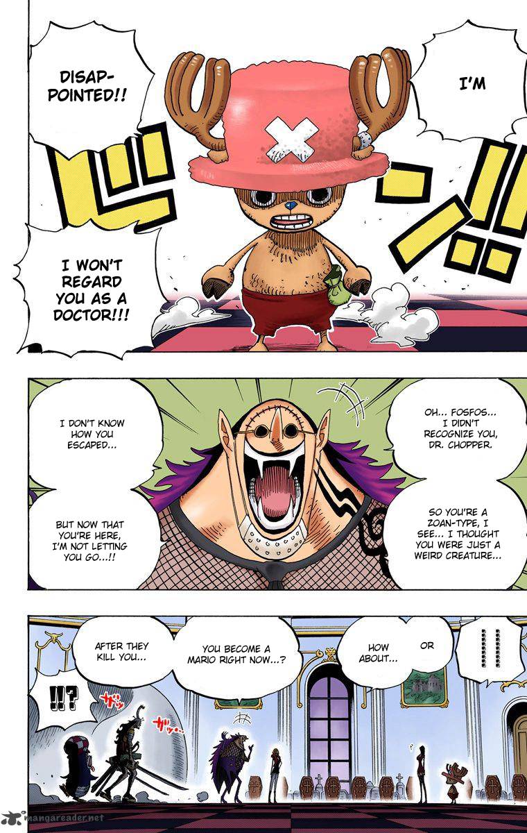 One Piece Colored Chapter 461 Page 7