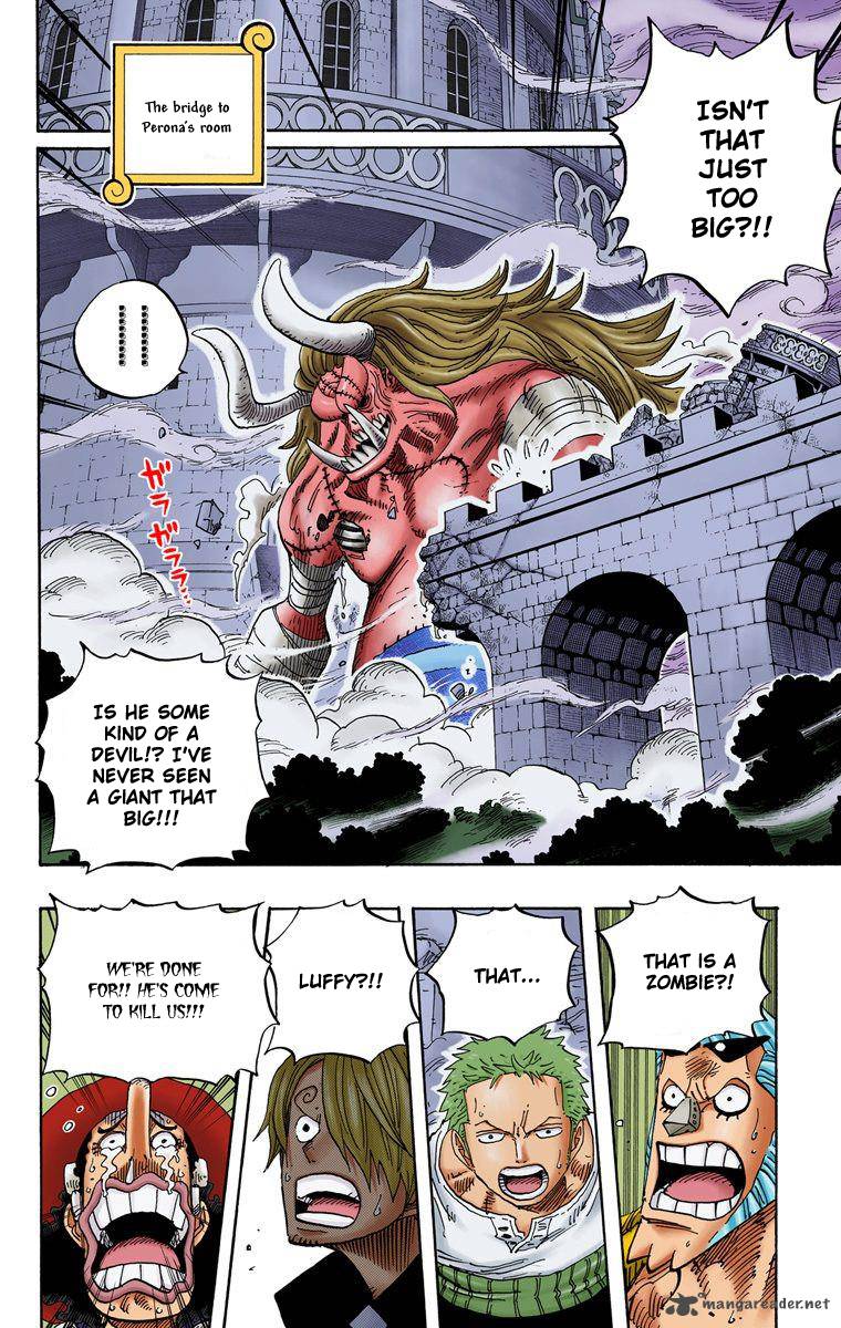 One Piece Colored Chapter 461 Page 9