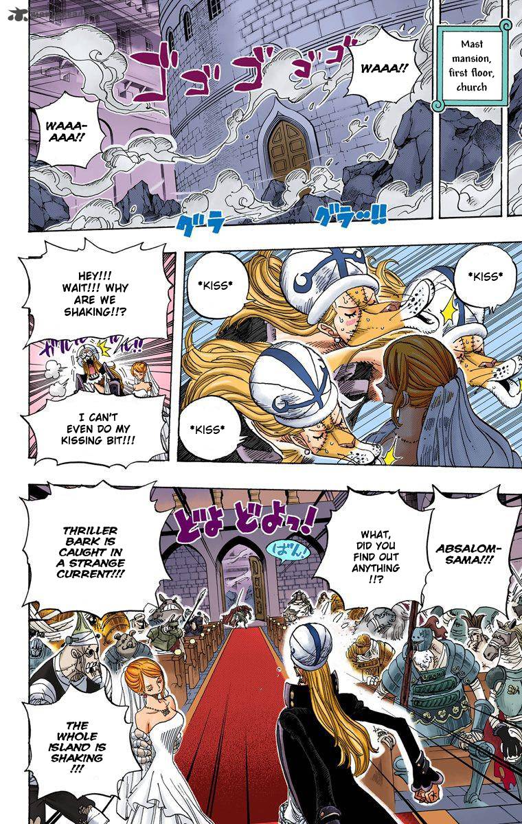 One Piece Colored Chapter 462 Page 15