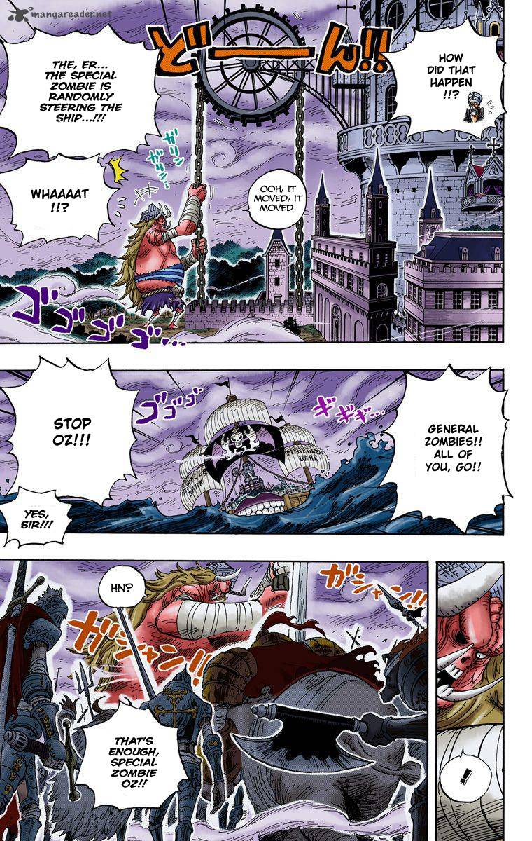 One Piece Colored Chapter 462 Page 16