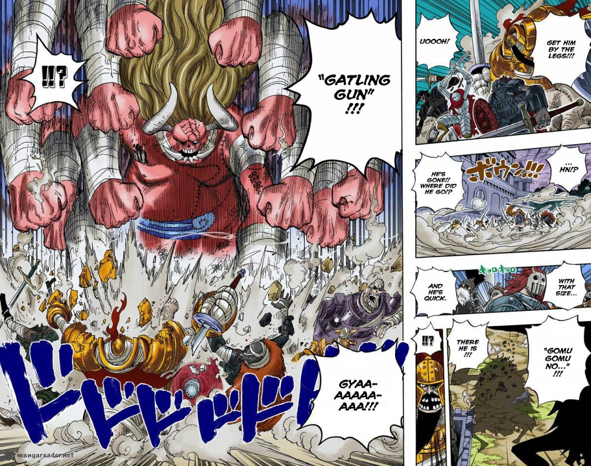 One Piece Colored Chapter 462 Page 17