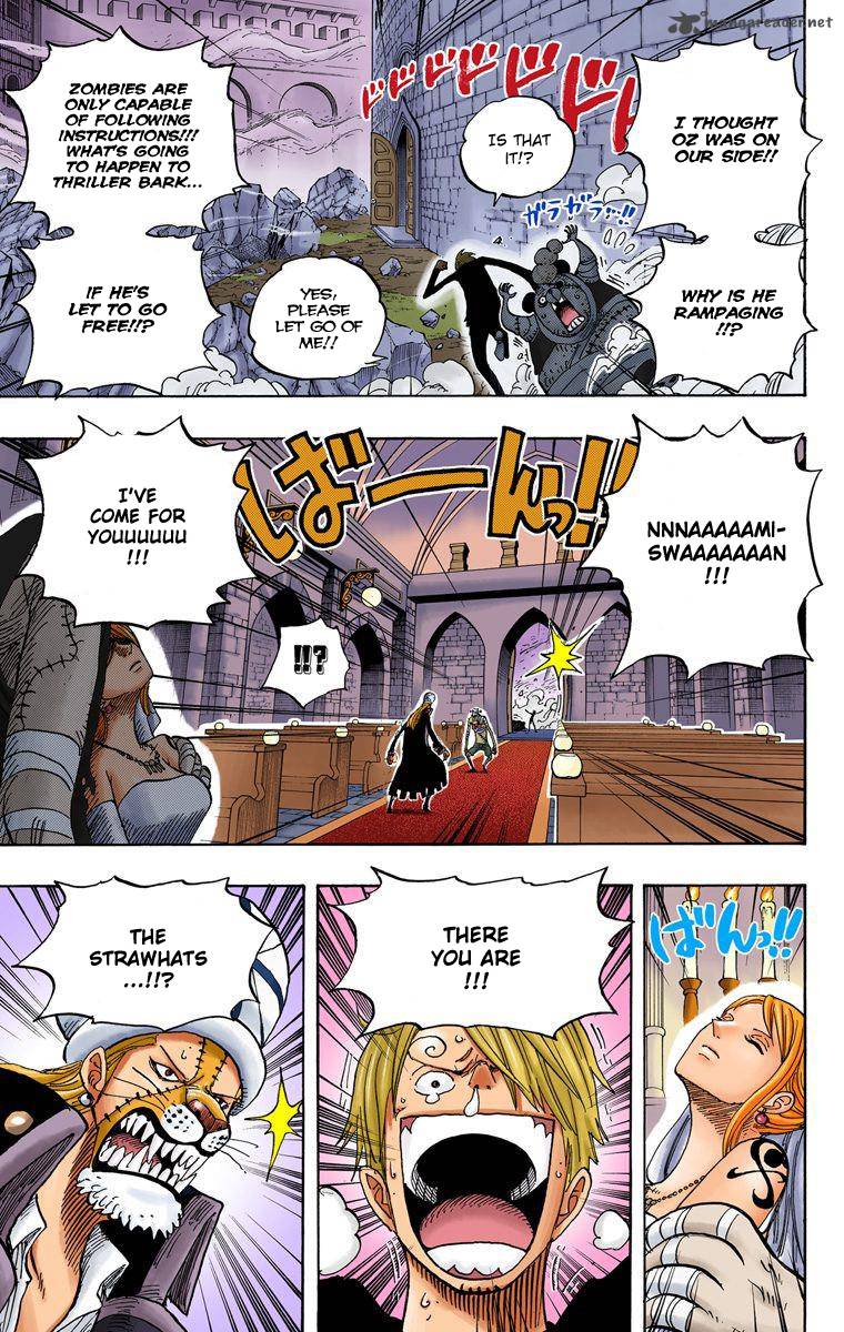 One Piece Colored Chapter 462 Page 19