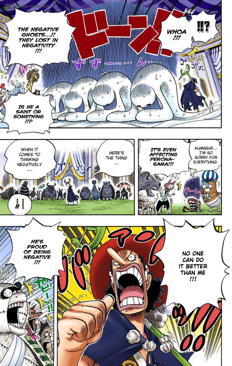 One Piece Colored Chapter 462 Page 4