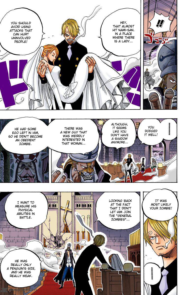 One Piece Colored Chapter 463 Page 14