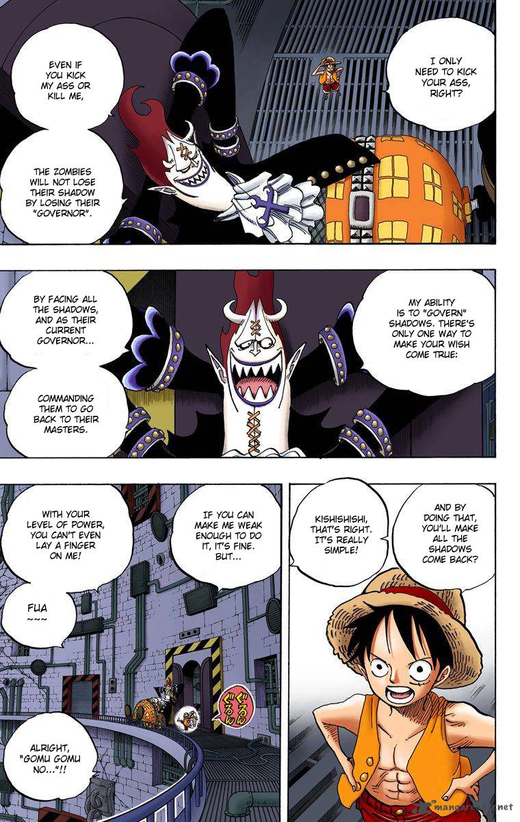 One Piece Colored Chapter 463 Page 4