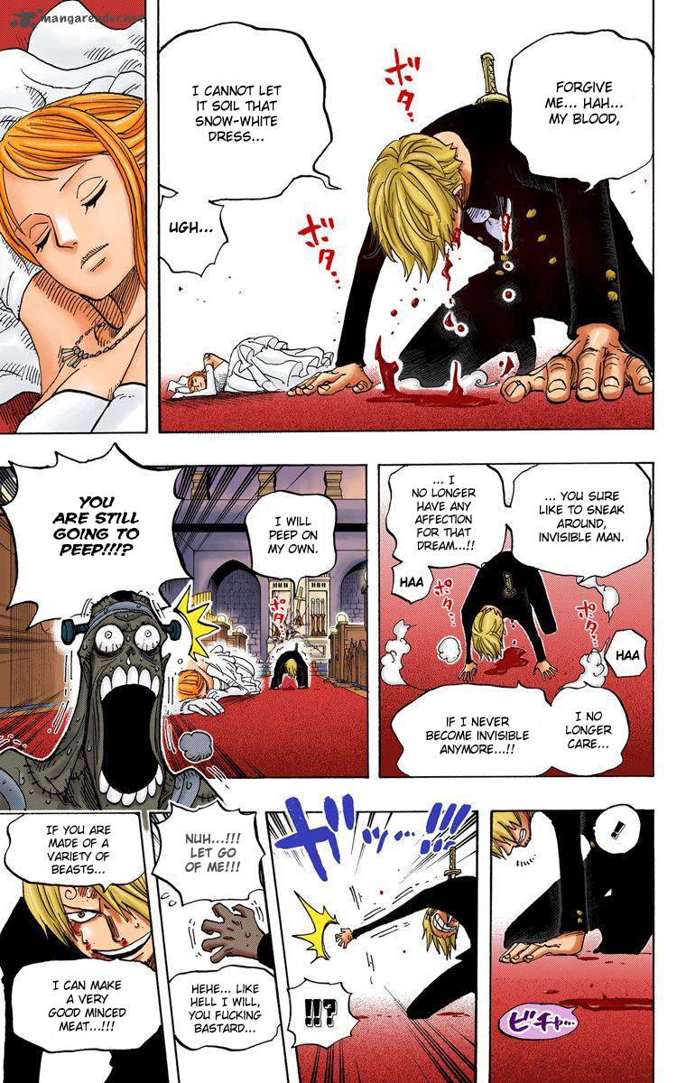 One Piece Colored Chapter 464 Page 13