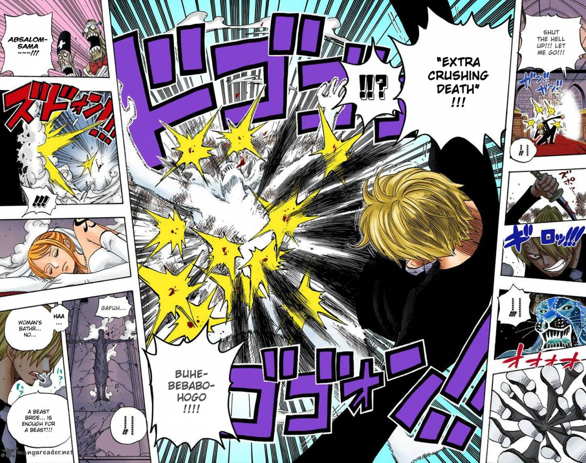 One Piece Colored Chapter 464 Page 14