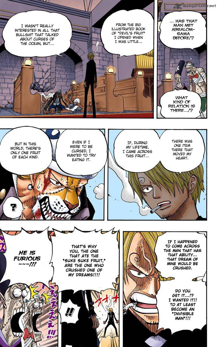 One Piece Colored Chapter 464 Page 7