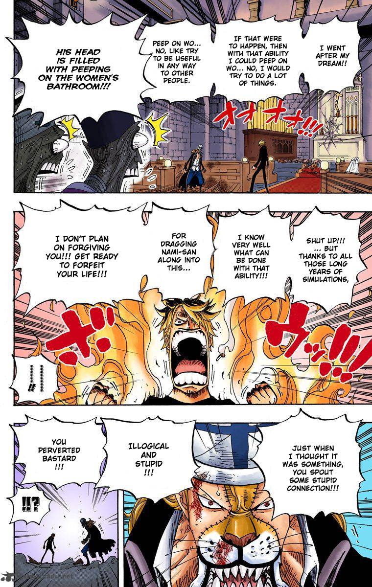 One Piece Colored Chapter 464 Page 8