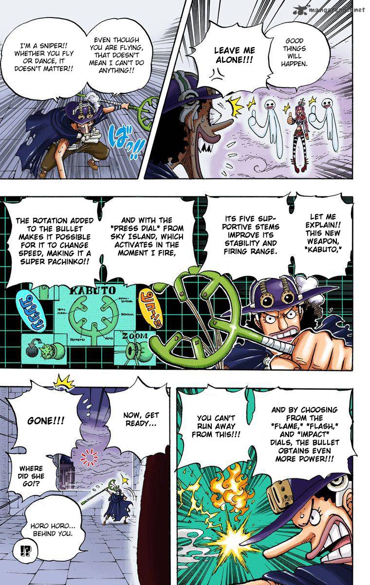 One Piece Colored Chapter 465 Page 4