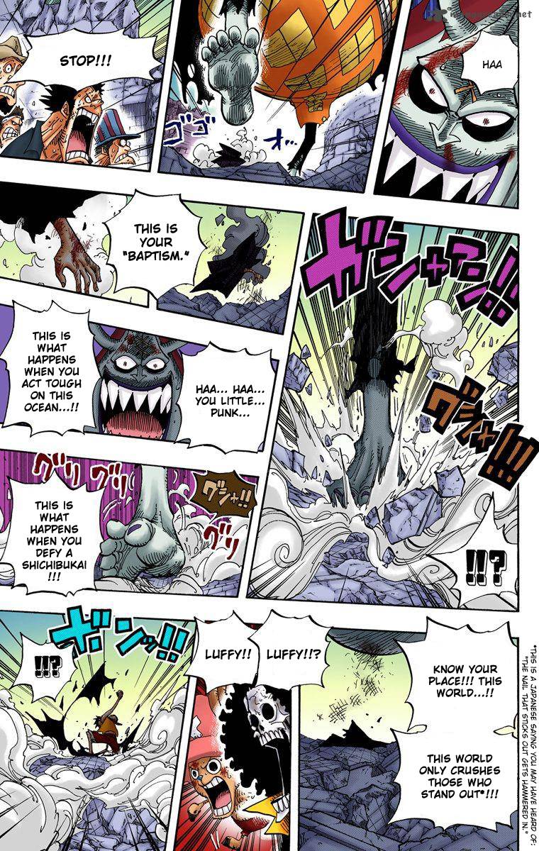 One Piece Colored Chapter 482 Page 12