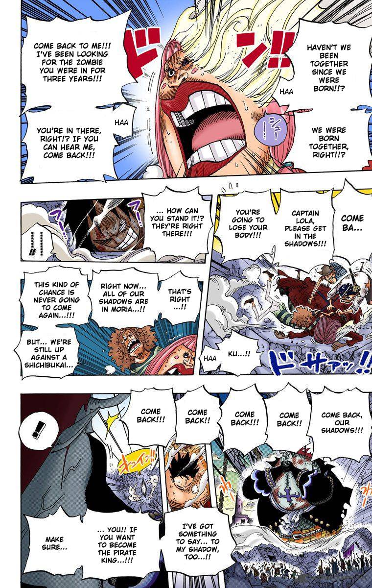 One Piece Colored Chapter 482 Page 16