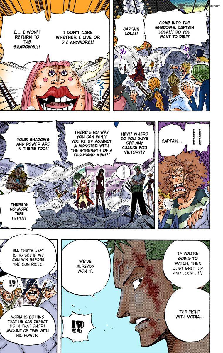 One Piece Colored Chapter 482 Page 5