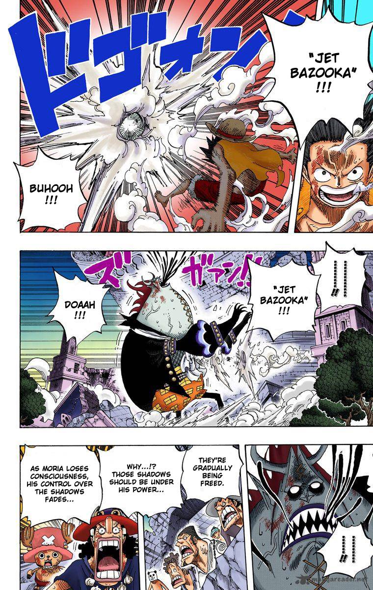 One Piece Colored Chapter 482 Page 9