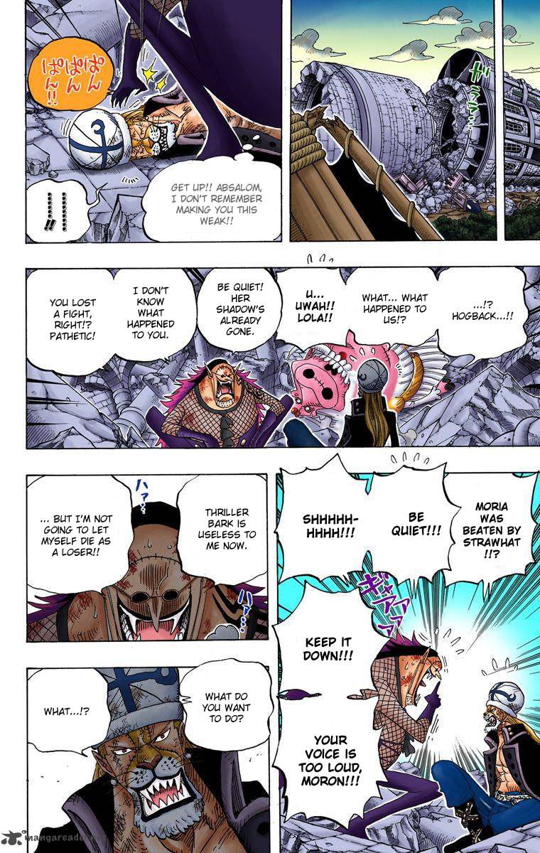 One Piece Colored Chapter 483 Page 10