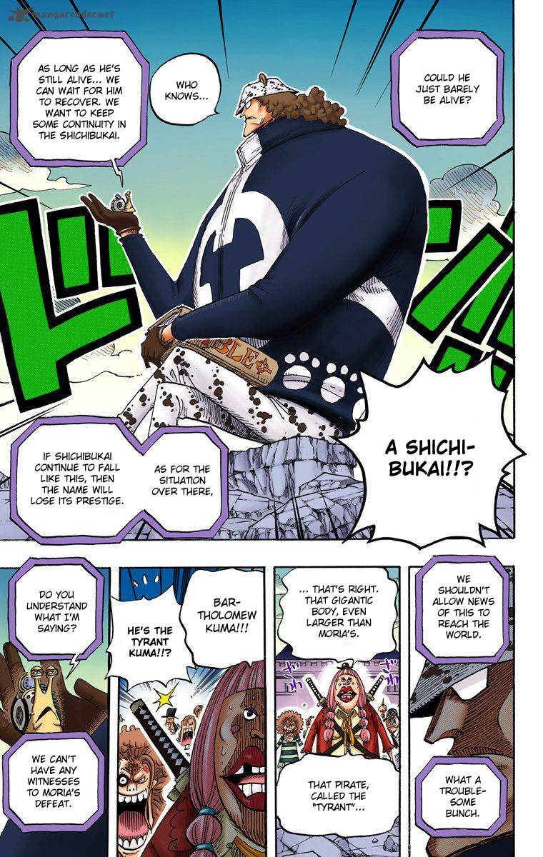 One Piece Colored Chapter 483 Page 15