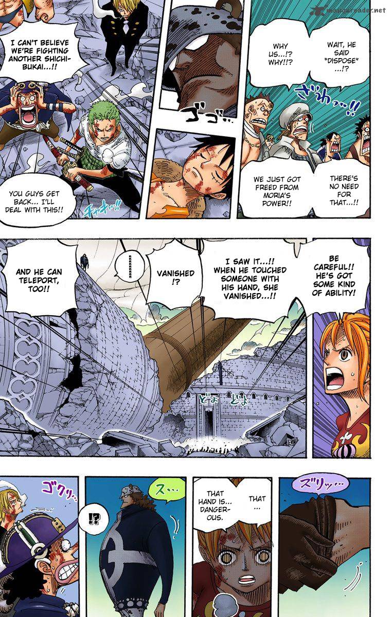 One Piece Colored Chapter 483 Page 17
