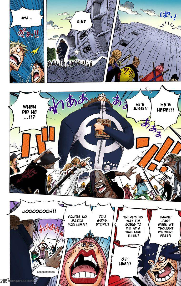 One Piece Colored Chapter 483 Page 18