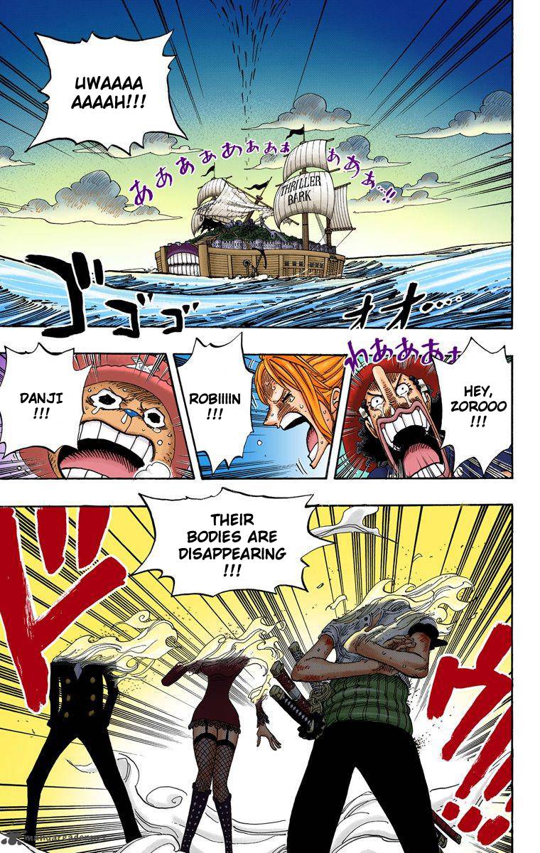 One Piece Colored Chapter 483 Page 3