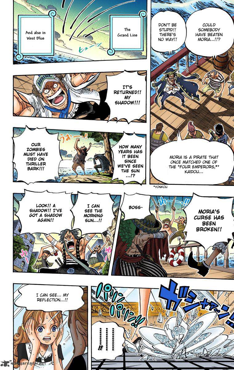 One Piece Colored Chapter 483 Page 6