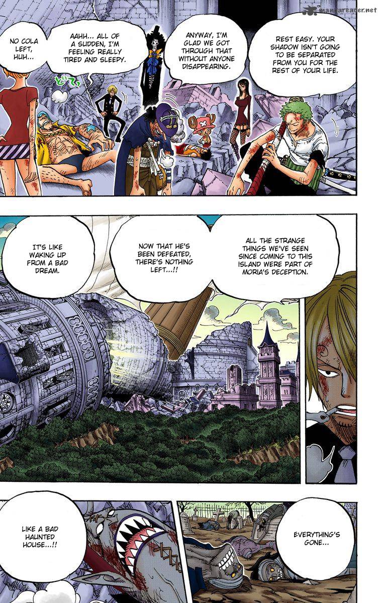 One Piece Colored Chapter 483 Page 9