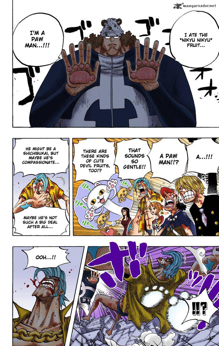 One Piece Colored Chapter 484 Page 11